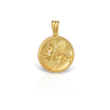 18k Gold pendant with Pegasus design, large