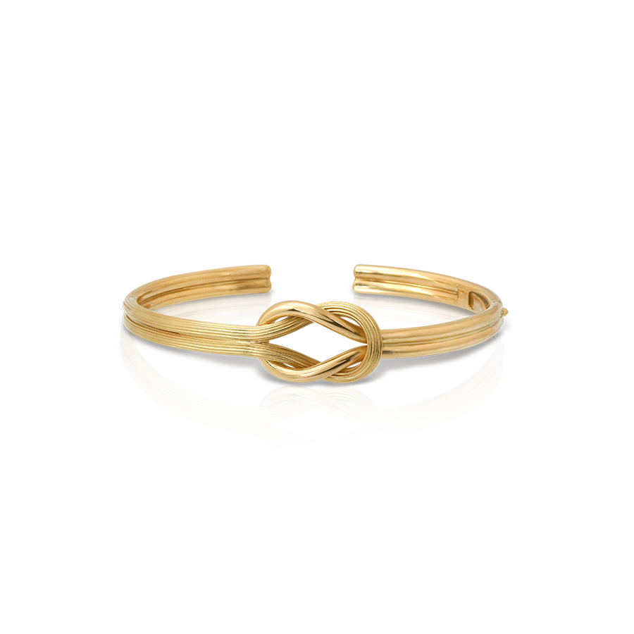 Hercules knot bracelet in 18k gold